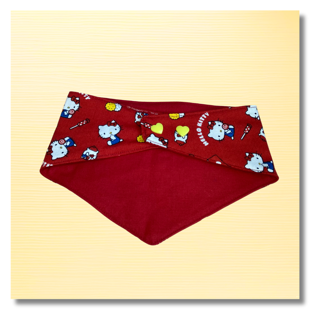 carabidule-les-l-gers-kawaii-rouge-bandana-chien-r-versible image 2