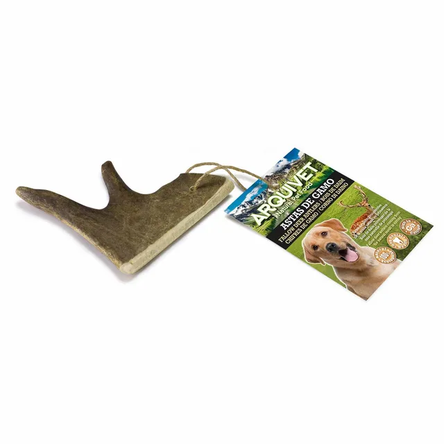 arquivet-bois-de-daim-friandise-chien-mastication-50-g-naturel image 1