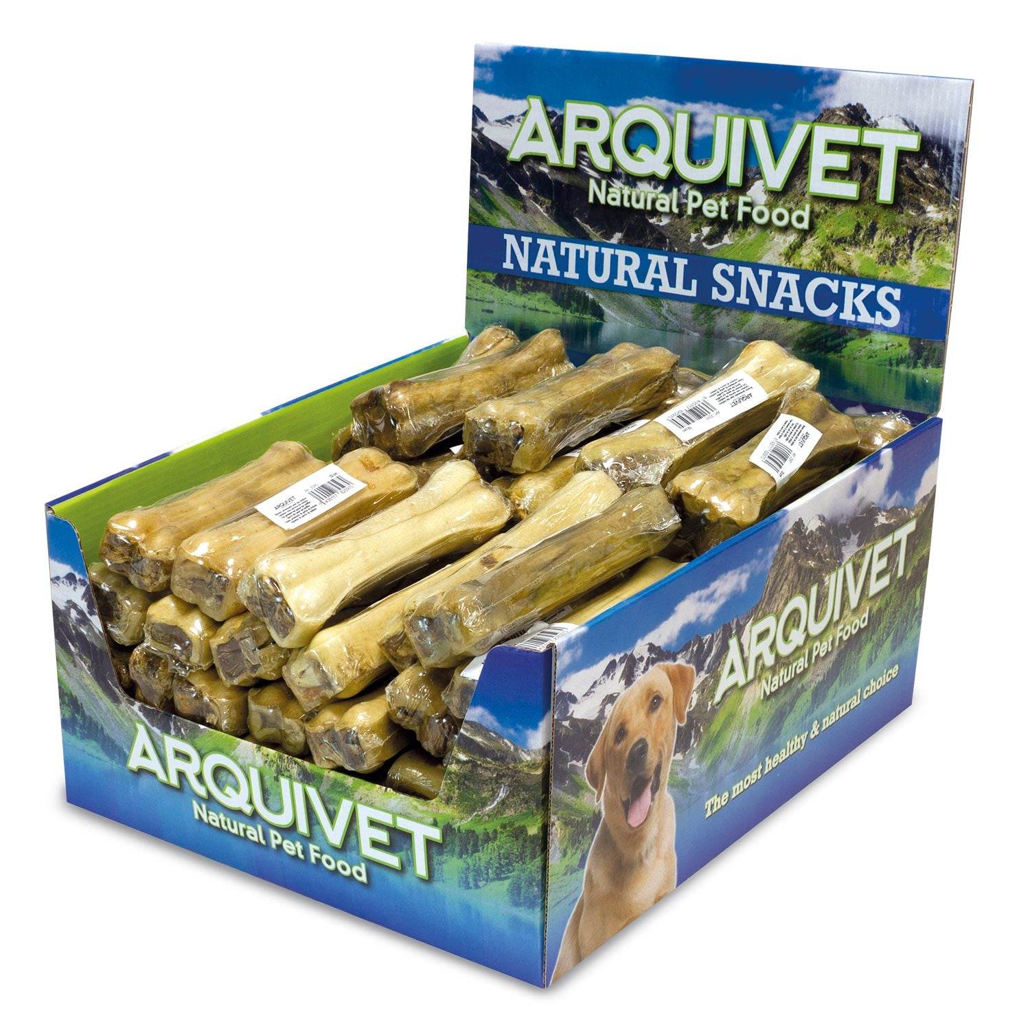 arquivet-dog-snacks-os-buffle-press-farci-13-cm image 1
