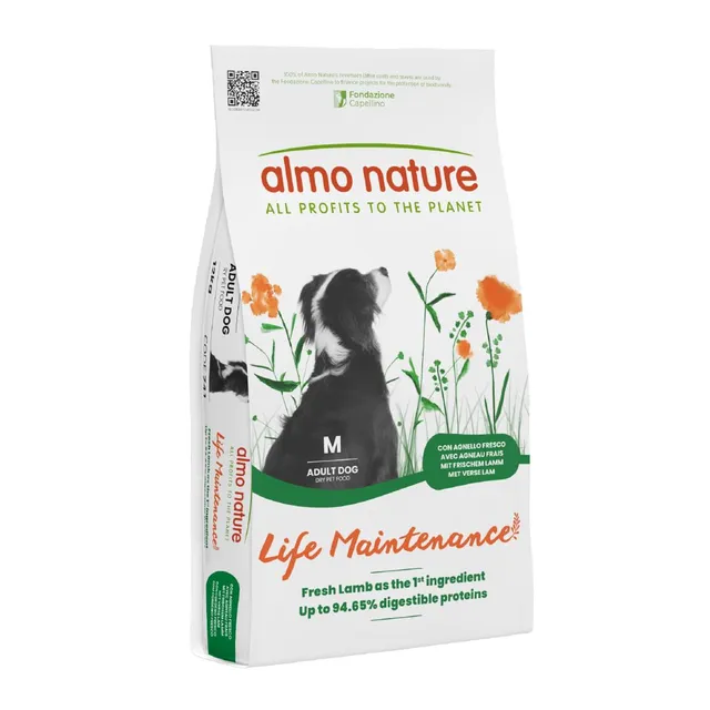 almo-nature-holistic-adult-m-croquettes-chien-agneau-12-kg image 1