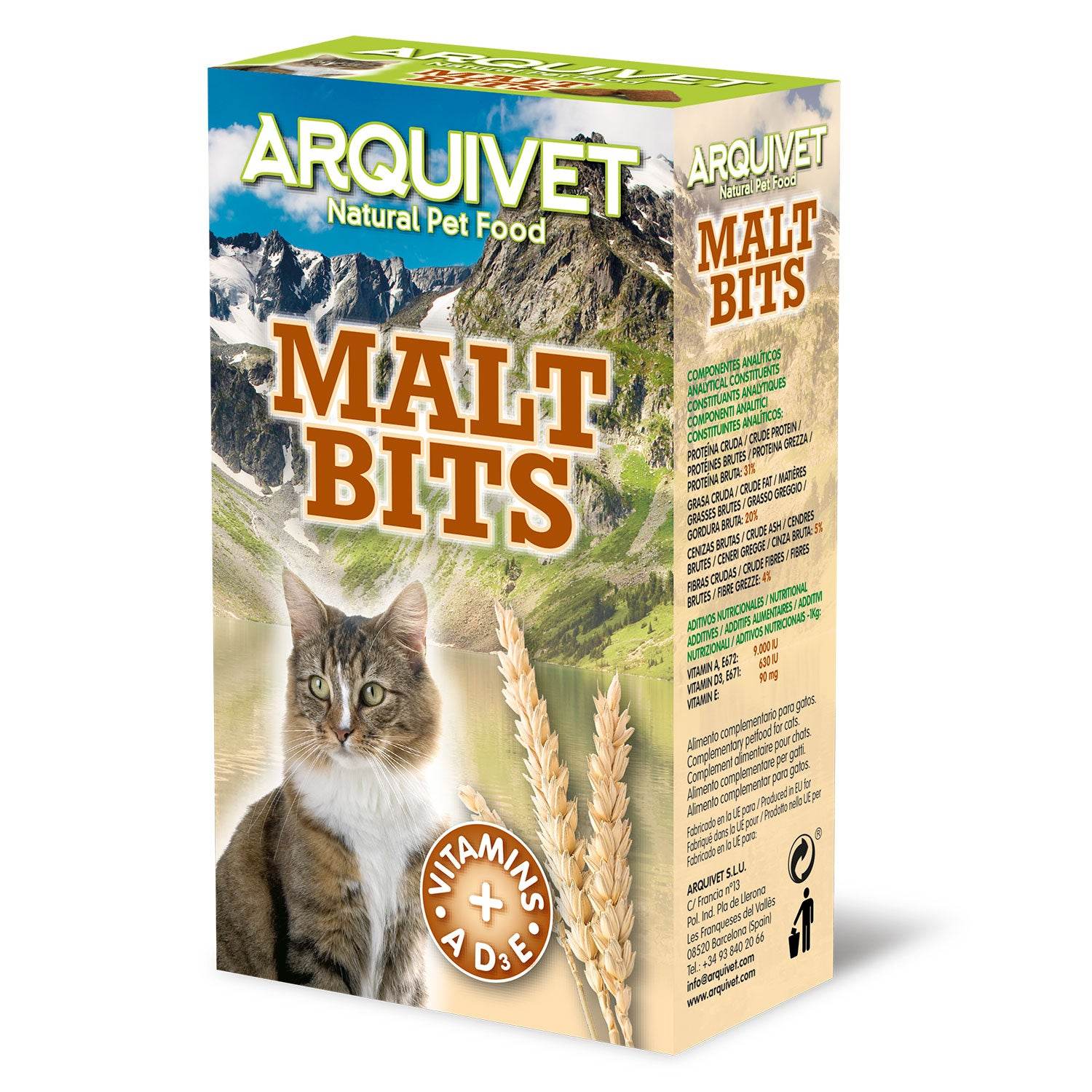 arquivet-malt-bits-friandise-chat-malt-cr-meux-40-g image 1