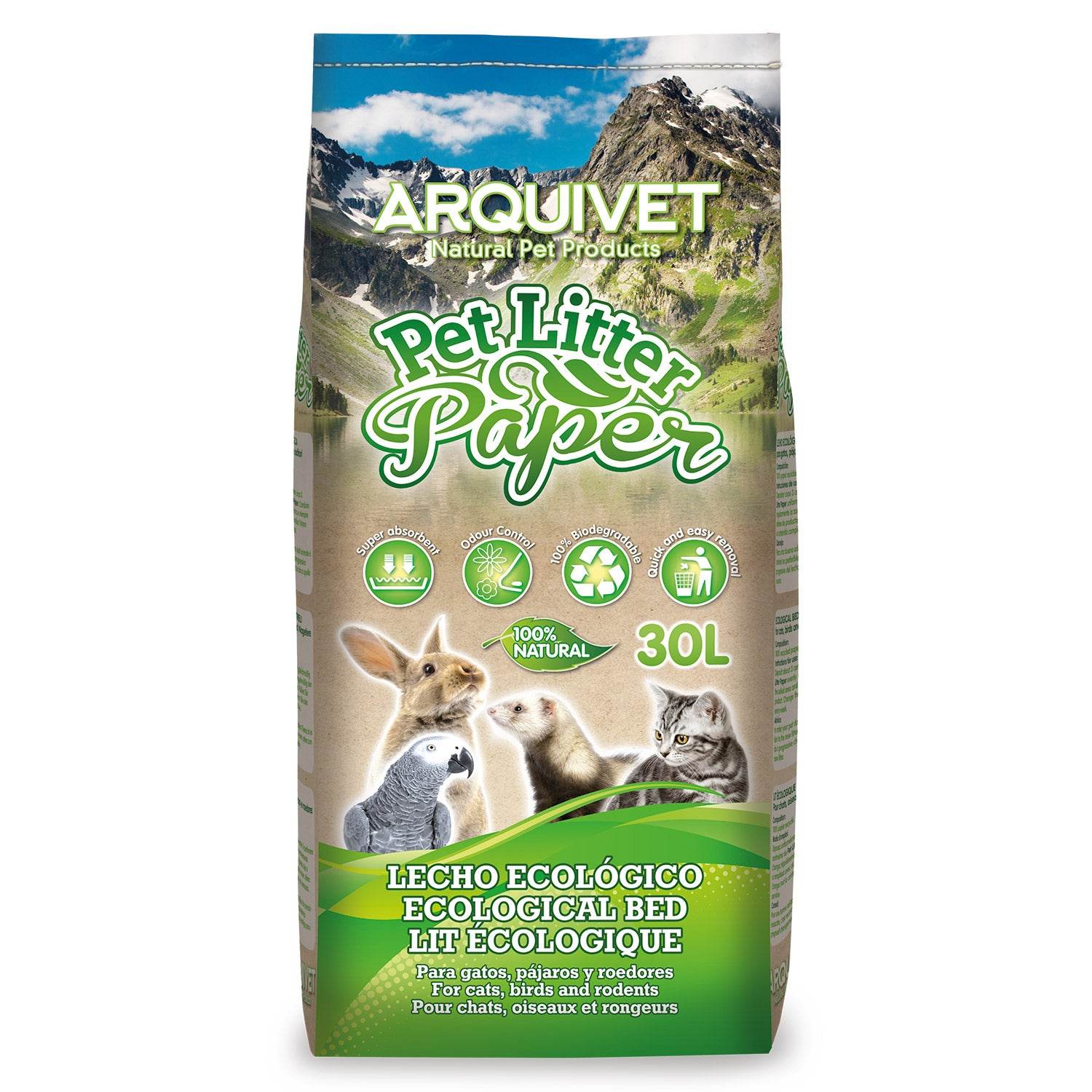 arquivet-liti-re-papier-recycl-chat-10-l-cologique image 5
