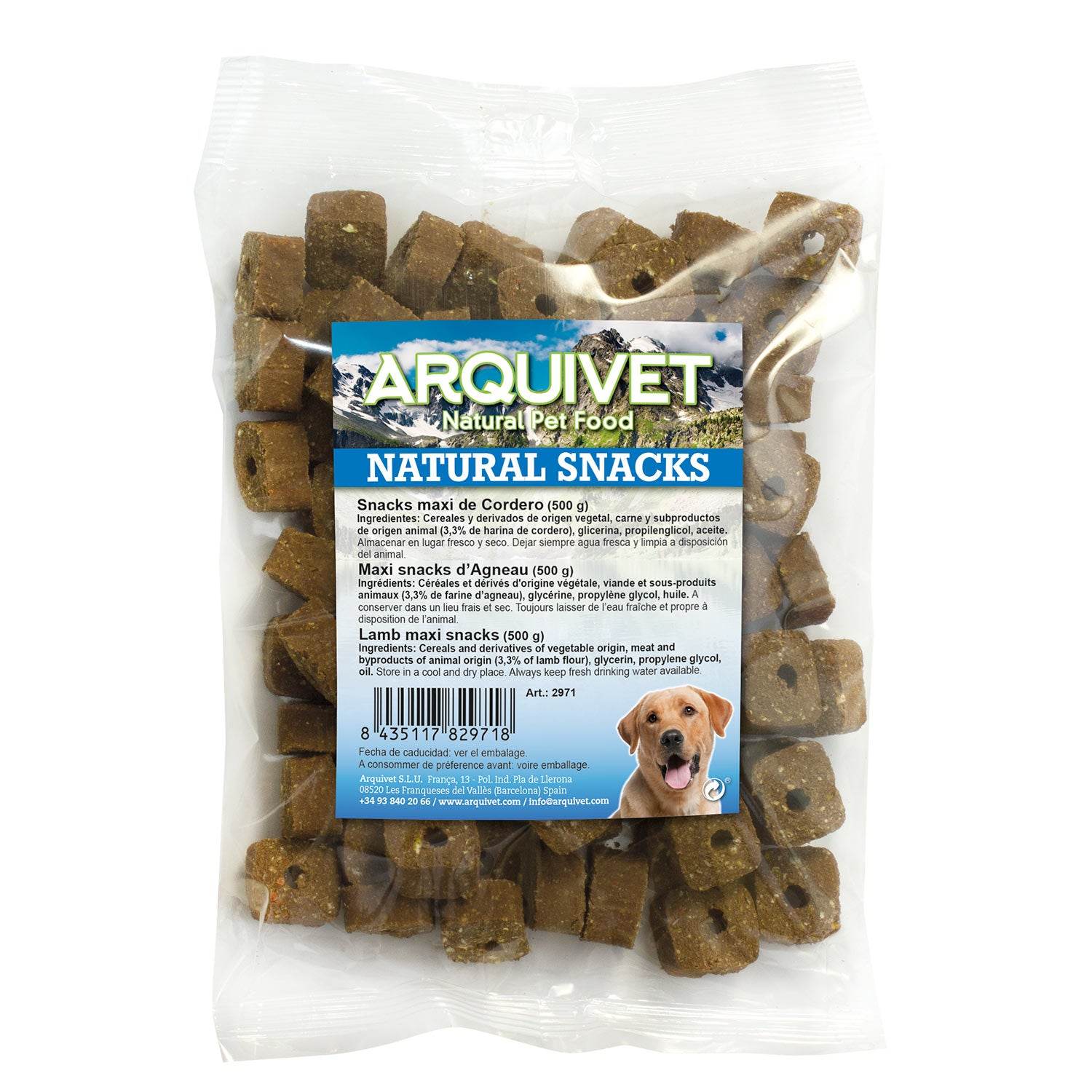 arquivet-maxi-friandise-chien-agneau-premium image 1