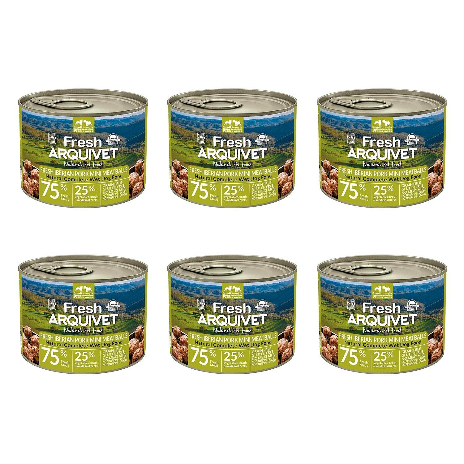 arquivet-mini-boulettes-porc-ib-rique-nourriture-chien-200-g image 4