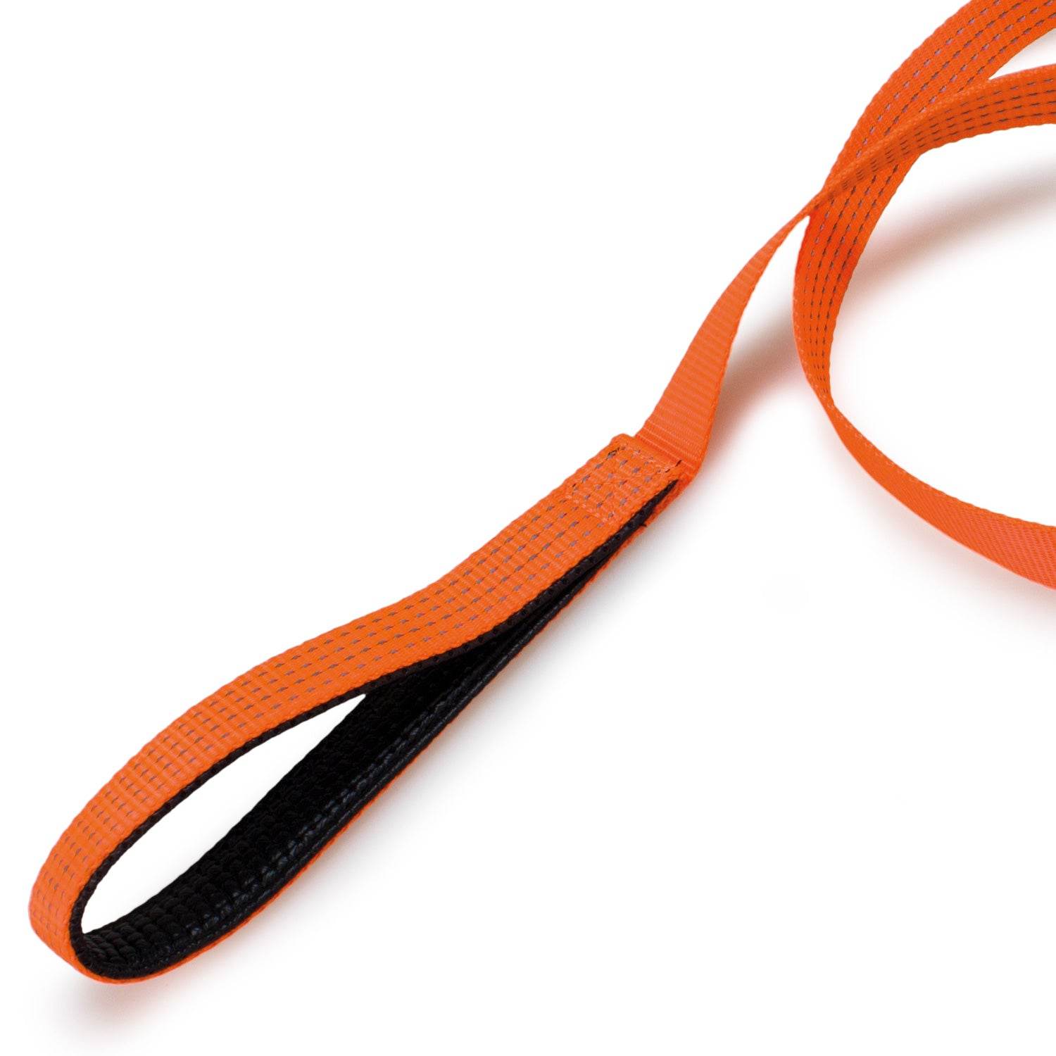 arquivet-laisse-chien-nylon-orange-2x120cm-promenade image 2