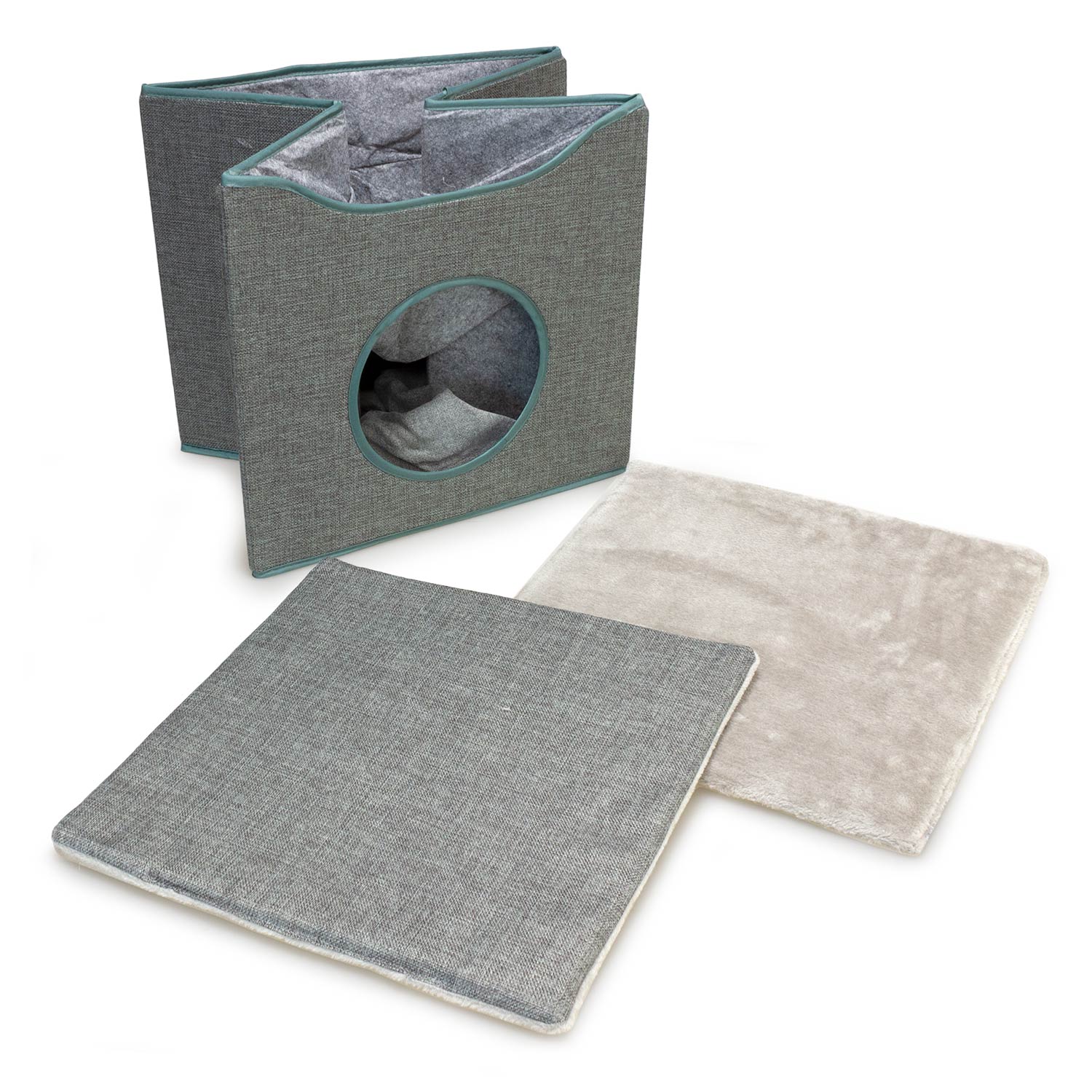 arquivet-yakson-grotte-griffoir-chat-gris-39x39x38-cm image 4