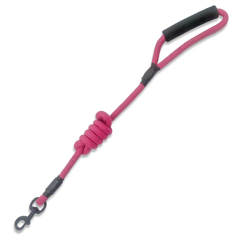 arquivet-laisse-corde-chien-nylon-rose image 1