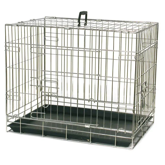 arquivet-cage-transport-pliable-chien-61x44x54-cm-2-portes image 1