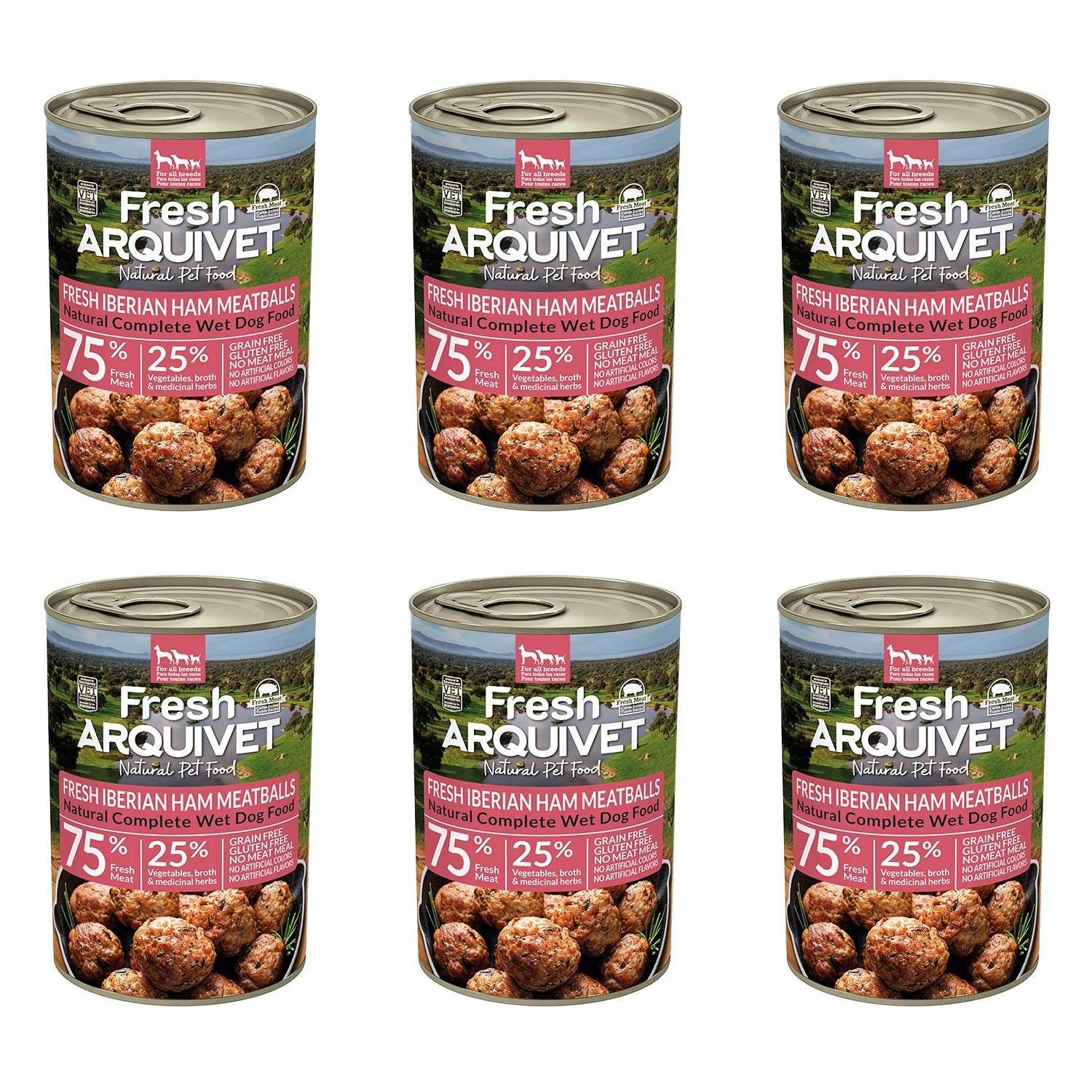 arquivet-boulettes-jambon-ib-rique-chien-400-g image 3