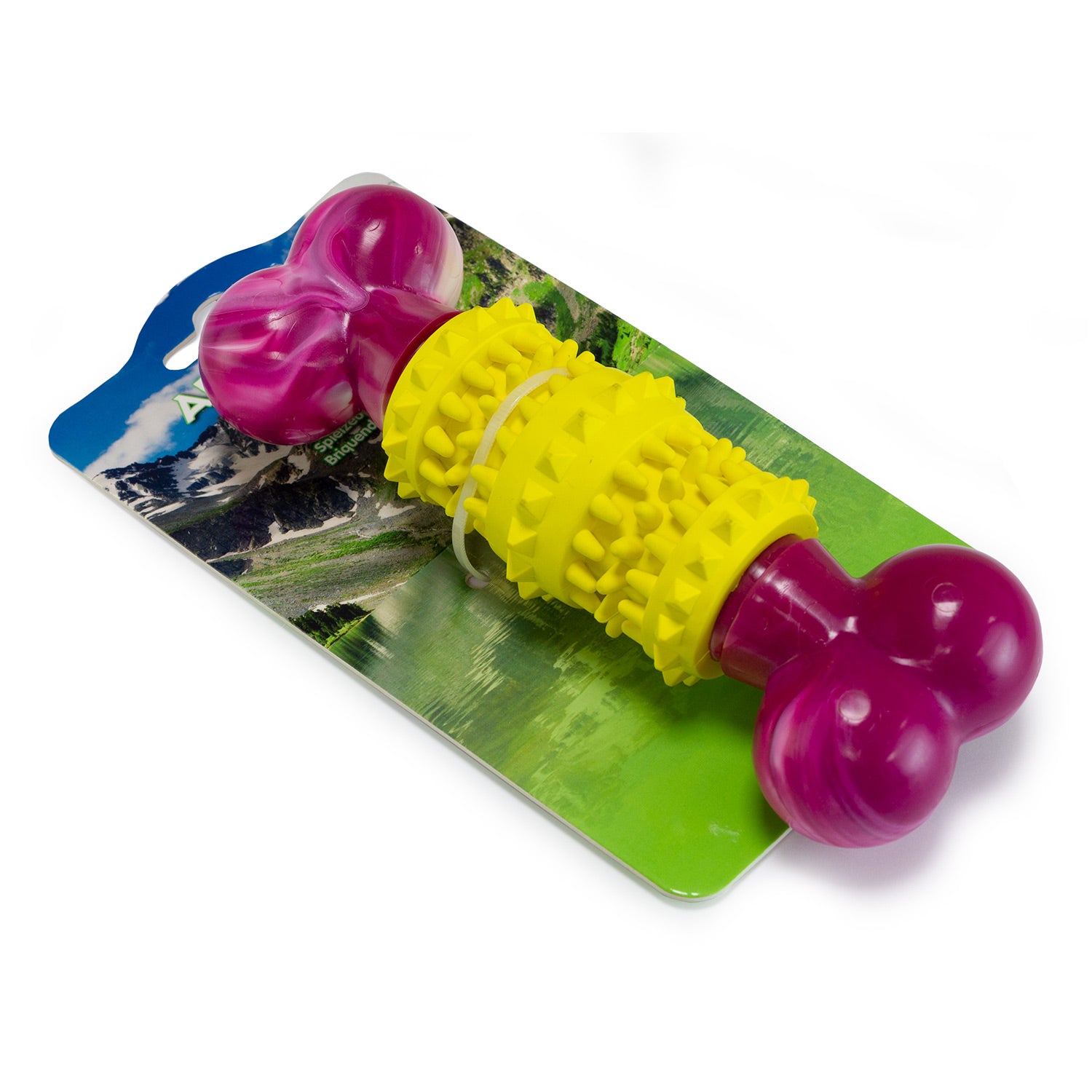 arquivet-dog-toys-pinky-os-m-cher-chien-rose-19-cm image 2
