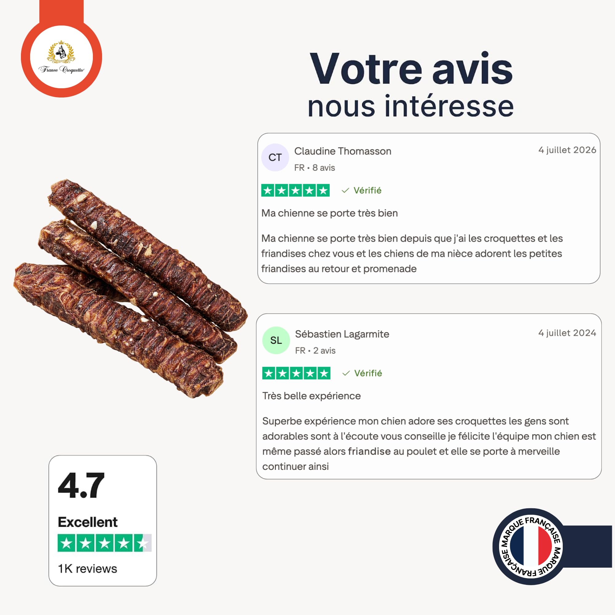 france-croquettes-friandises-trach-e-de-b-uf-chien-x3-mastication image 6