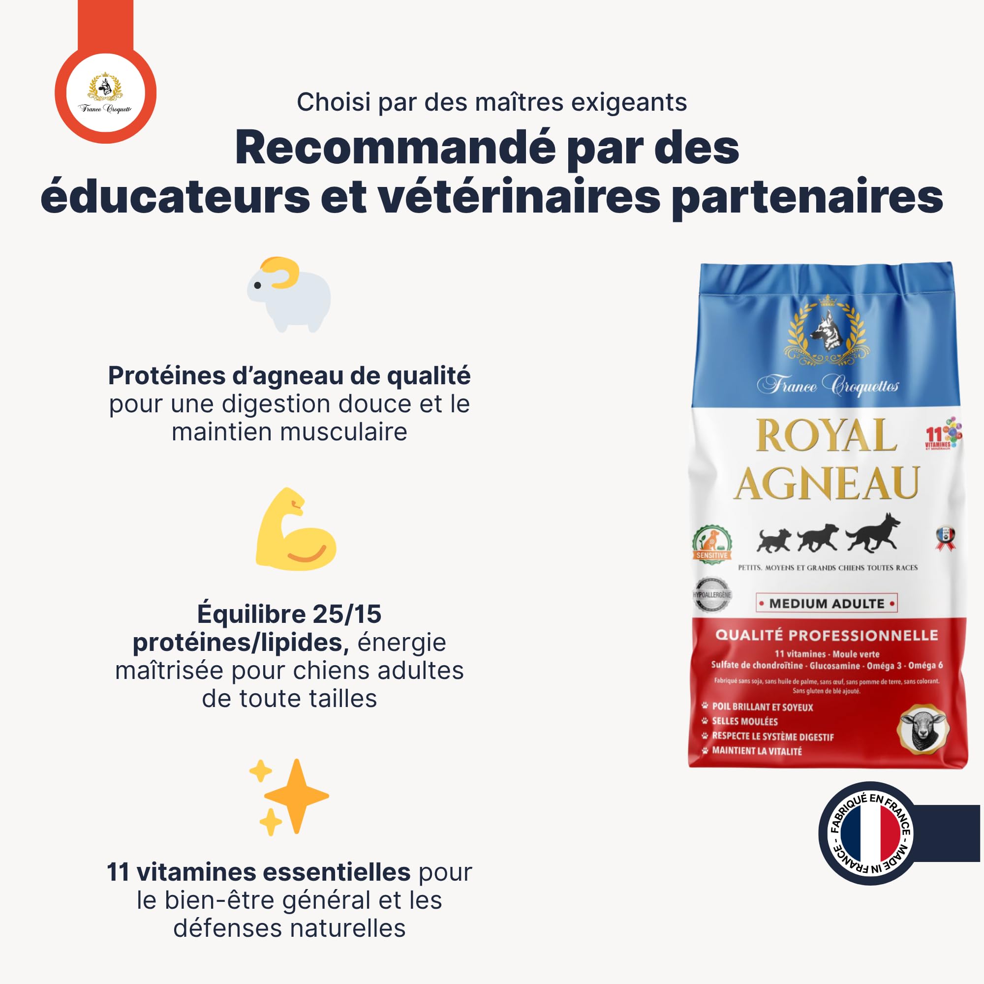 france-croquettes-royal-agneau-croquettes-chien-adulte-agneau-12-kg-hypoallerg-n image 2