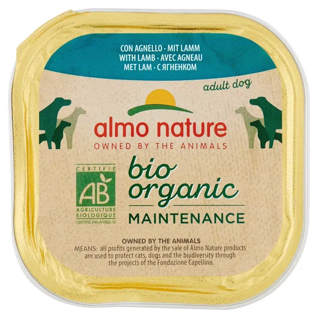 almo-nature-bio-organic-poulet-p-t-e-chien-300g-bio image 1