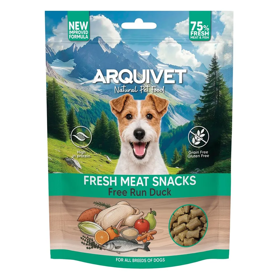 arquivet-fresh-meat-snacks-friandise-chien-canard-300-g image 1