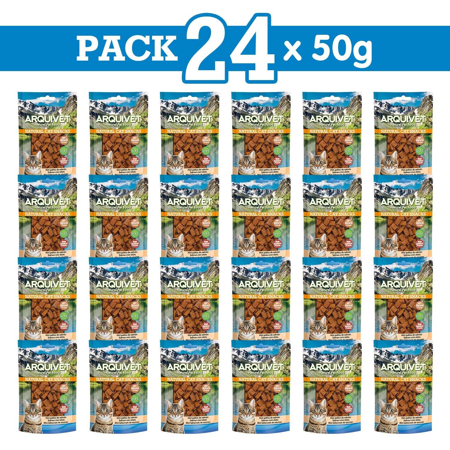 arquivet-mini-sticks-saumon-snack-chat-50-g-naturel image 3