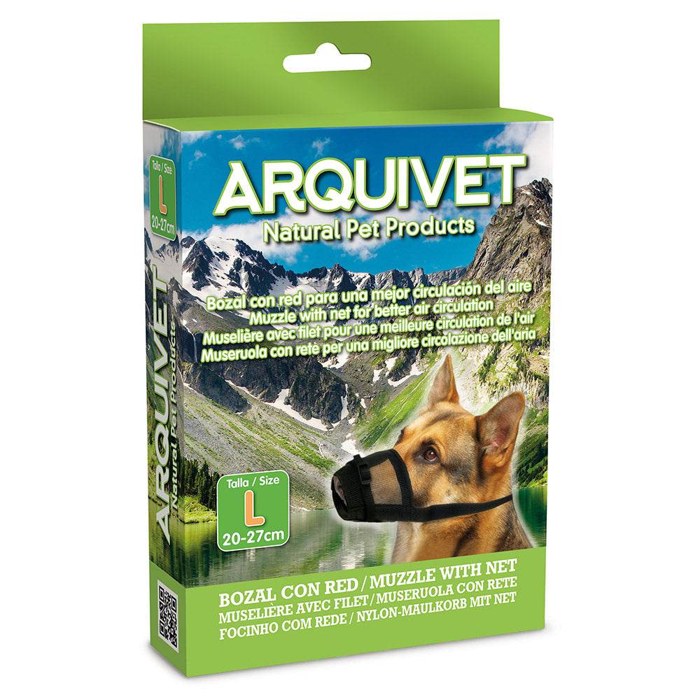 arquivet-museli-re-chien-nylon-filet-m-18-24-cm-r-glable image 5