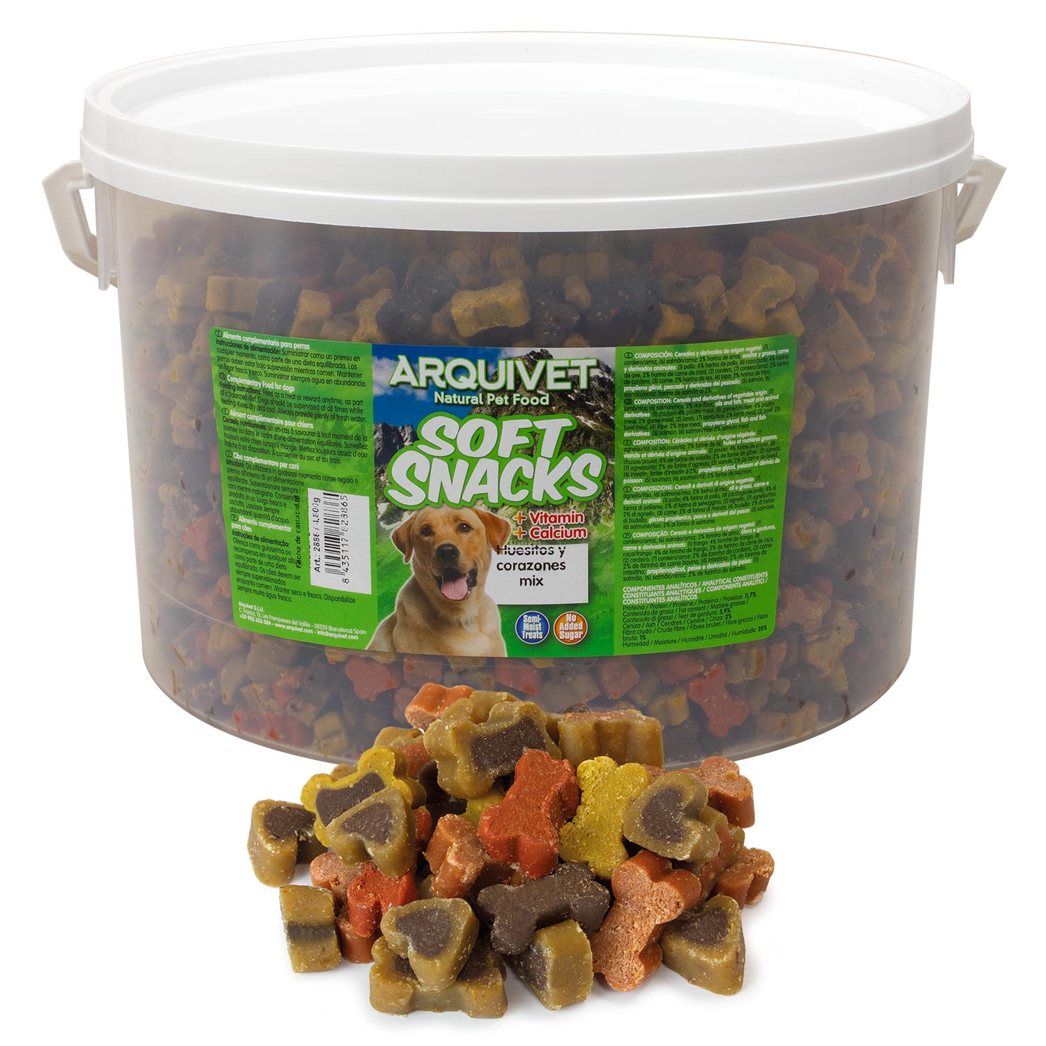 arquivet-bones-hearts-mix-friandise-chien-100-gr image 8