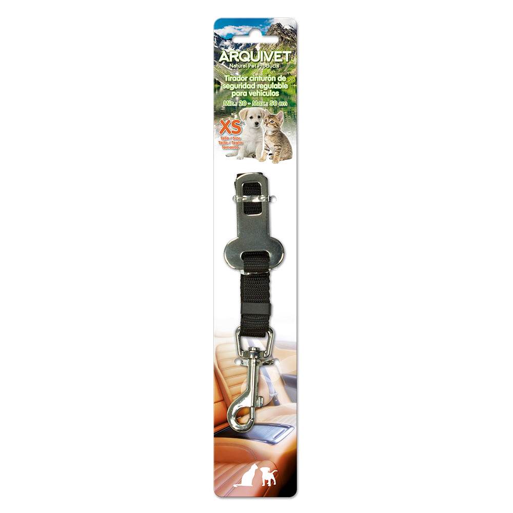 arquivet-attache-ceinture-s-curit-chien-noir-20x50-cm image 4