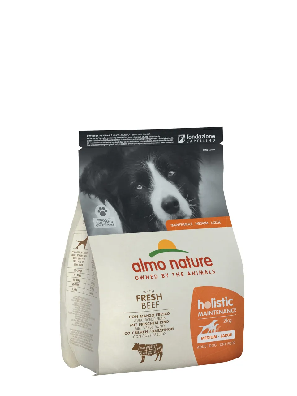 almo-nature-holistic-adult-b-uf-croquettes-chien-2kg image 1