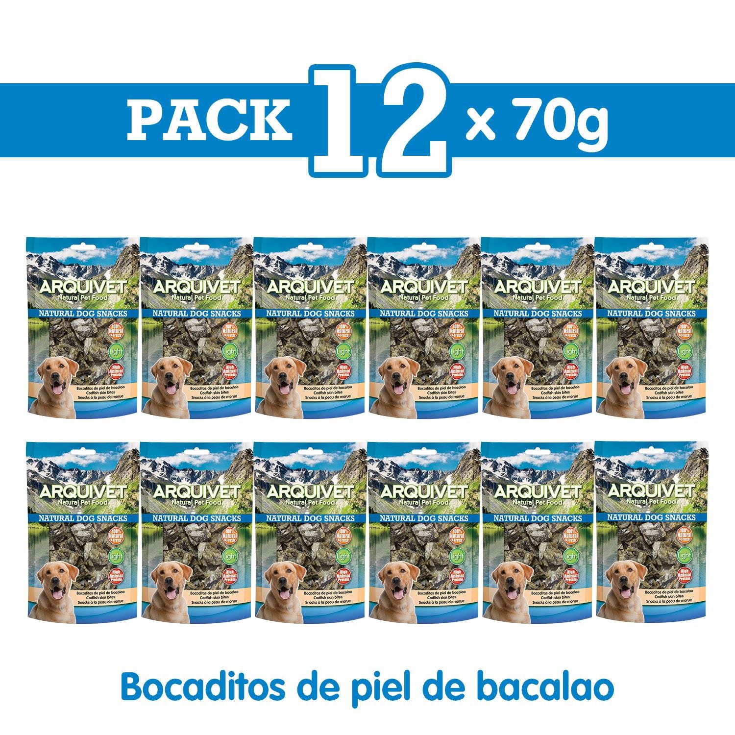 arquivet-bouch-es-peau-de-morue-friandise-chien-70-g image 3