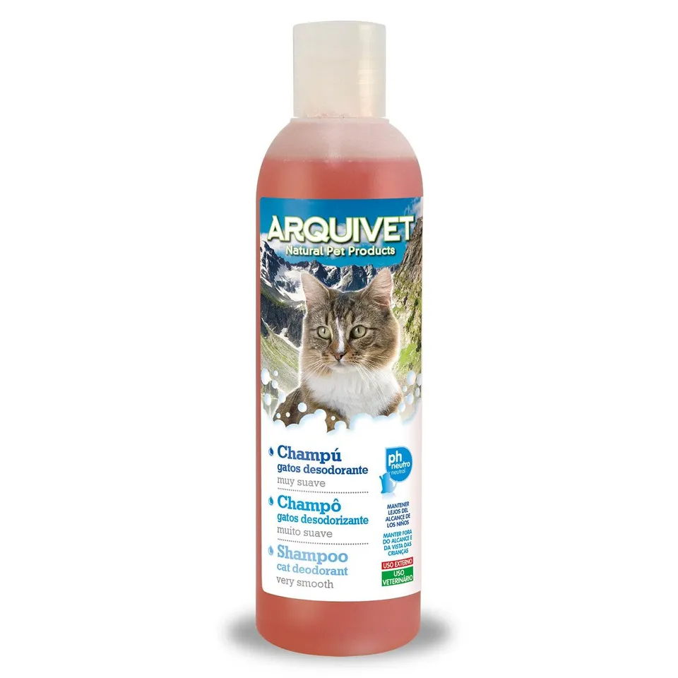 arquivet-shampoing-doux-chat-250-ml-ph-neutre-poils-longs image 1