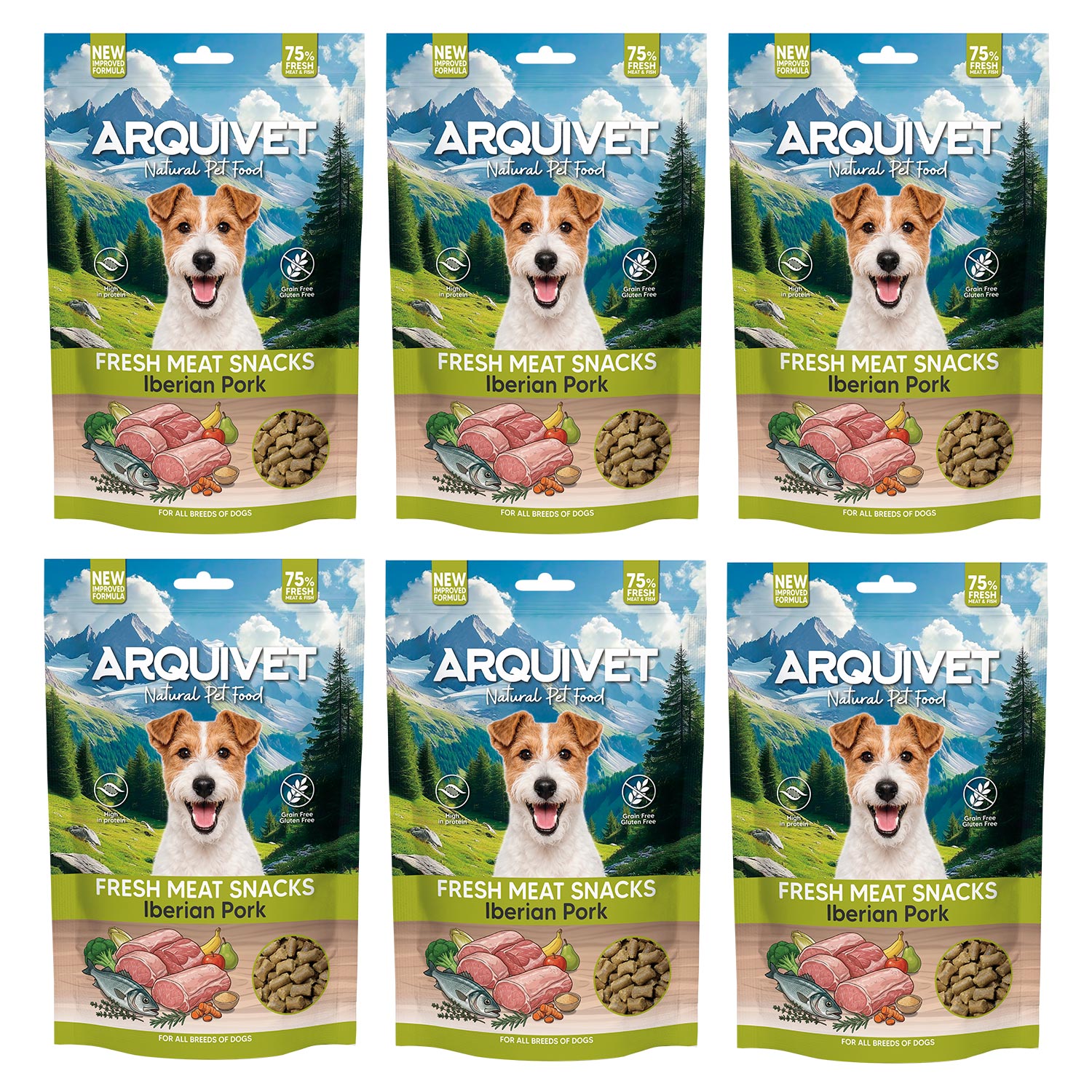 arquivet-fresh-meat-friandise-chien-porc-ib-rique-300-g-naturelle image 7
