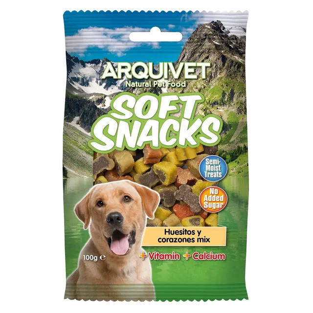 arquivet-bones-hearts-mix-friandise-chien-100-gr image 1