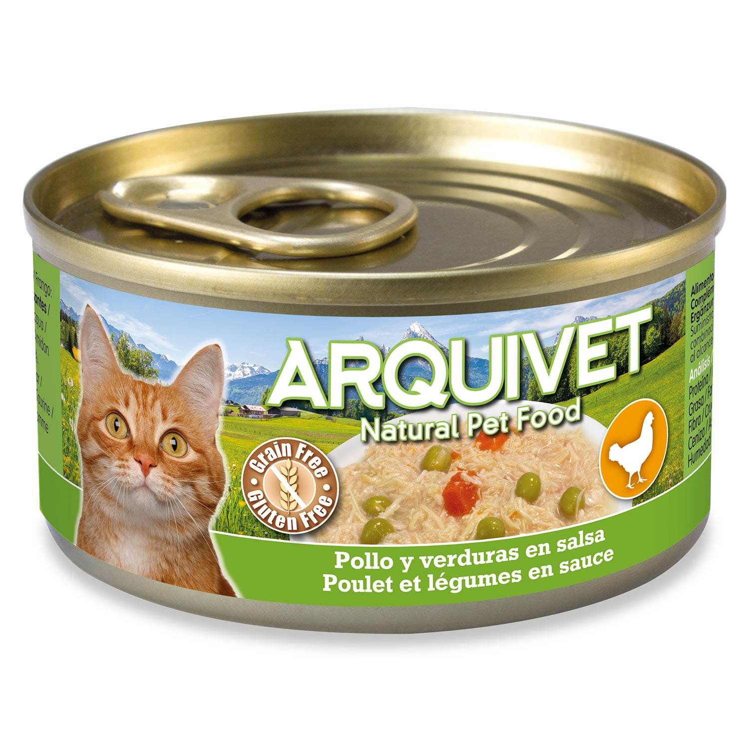arquivet-mini-fillets-p-t-e-chat-poulet-l-gumes-80-g-sans-c-r-ales image 1