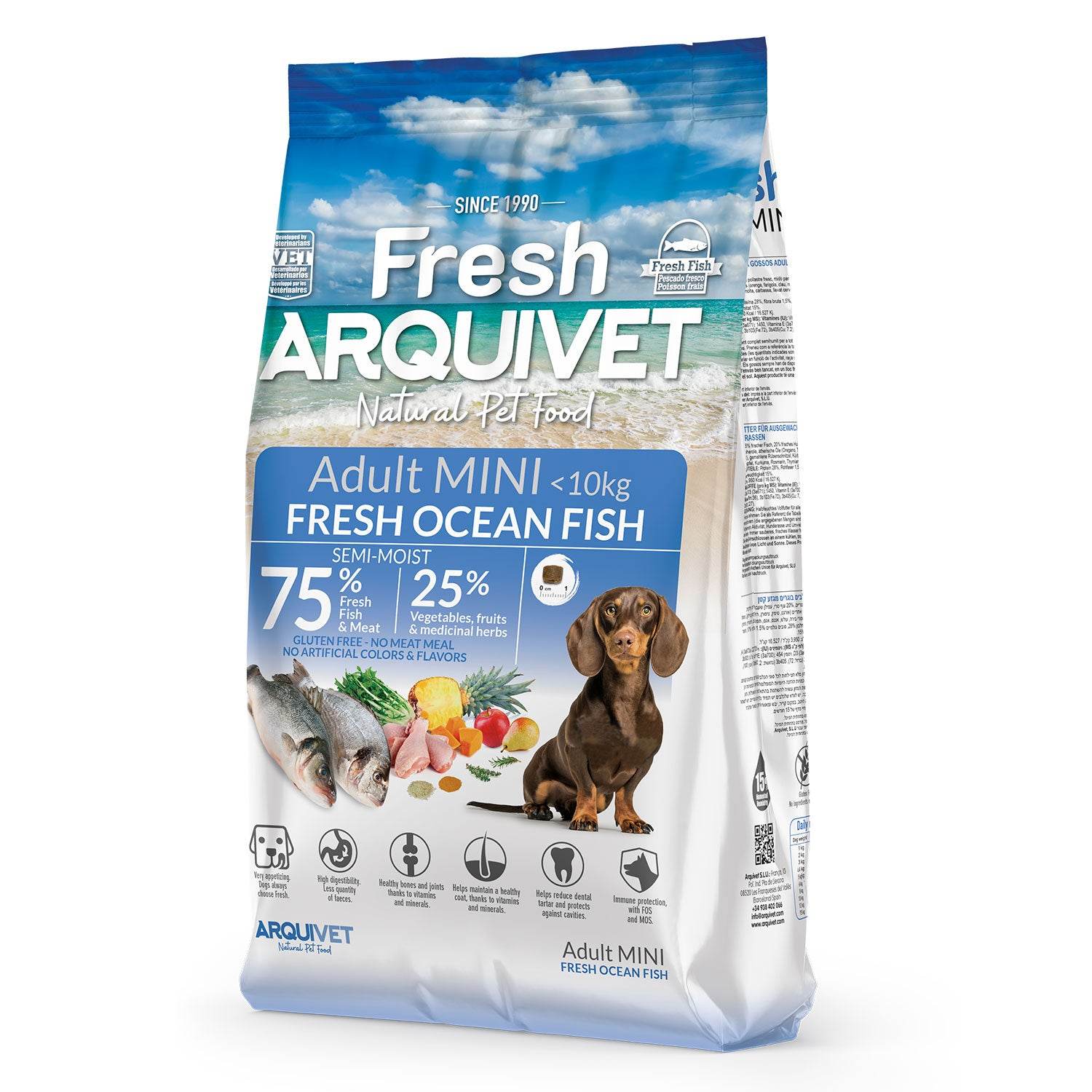 arquivet-fresh-croquette-chien-mini-poisson-1-kg image 2