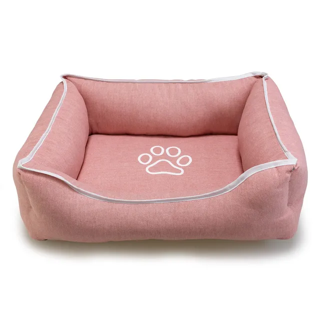 arquivet-lit-carr-panier-chien-rose-55x46-cm image 1