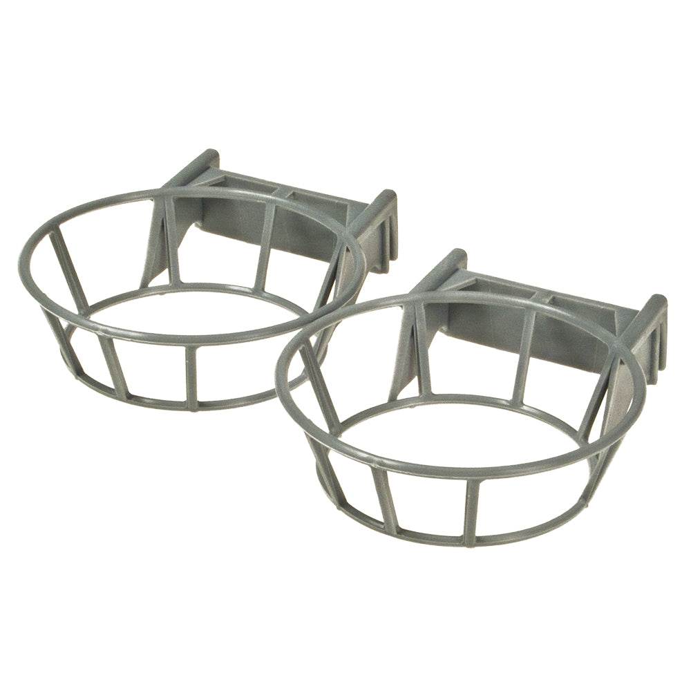 arquivet-porte-nid-plastique-gris-oiseau-cage-11-cm image 1
