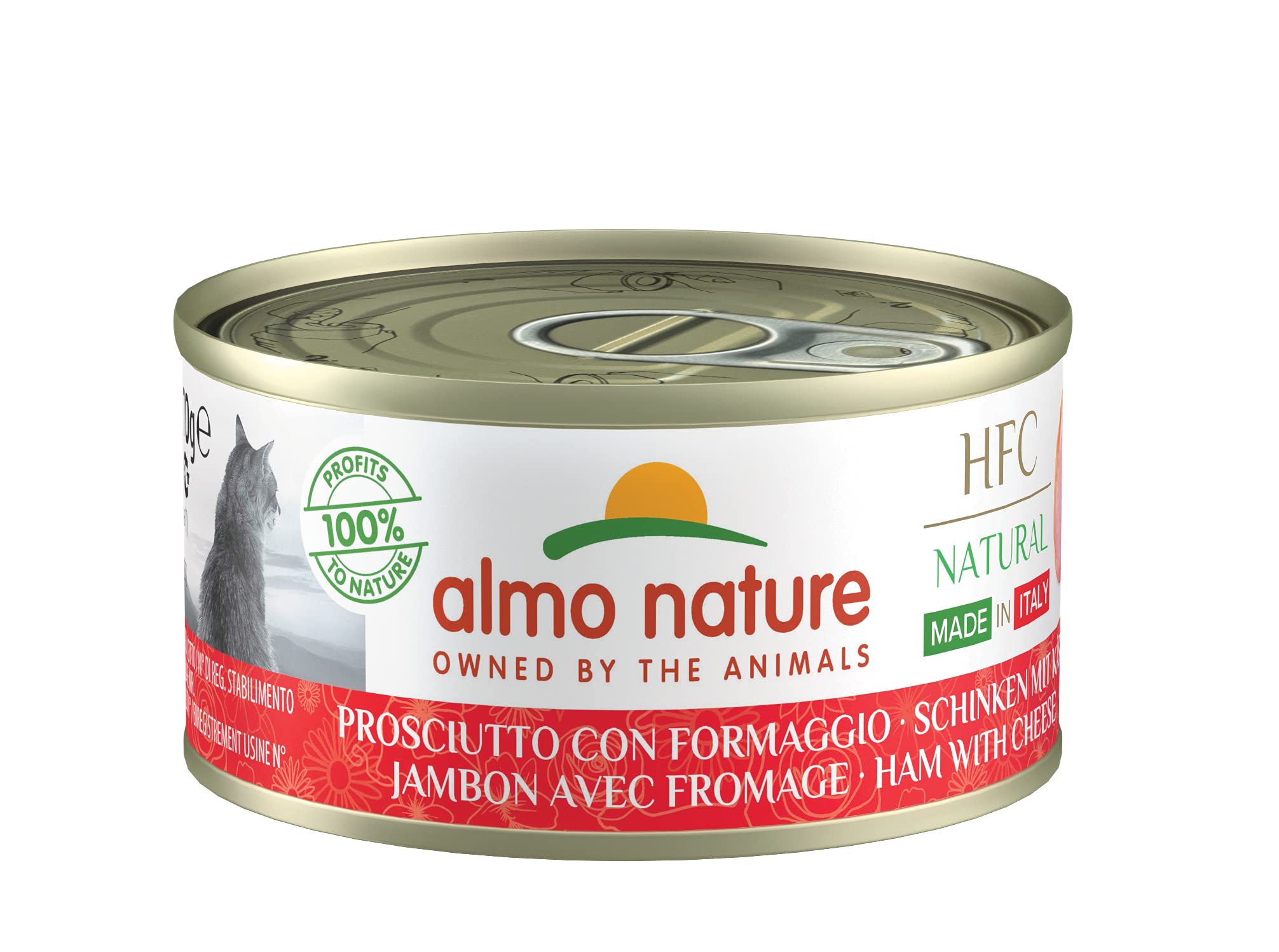 almo-nature-hfc-natural-p-t-e-chat-jambon-parmigiano-24x70g image 1