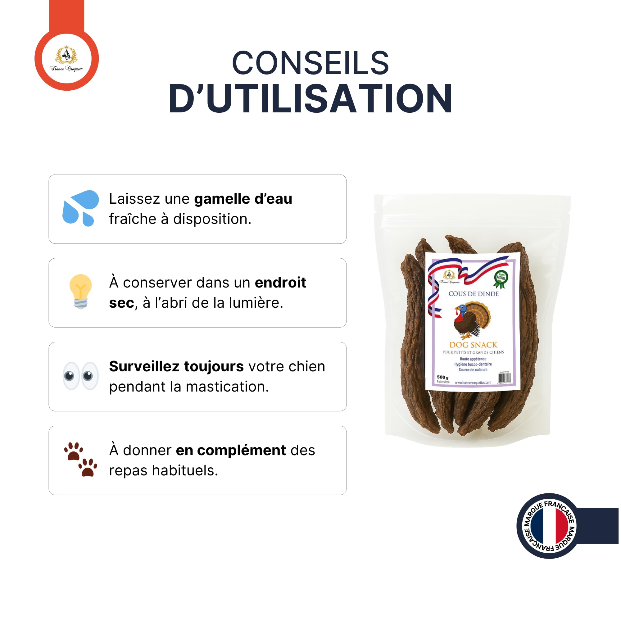 france-croquettes-r-compenses-cous-de-dinde-friandise-chien-500-g image 6