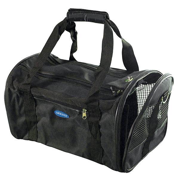 arquivet-sac-transport-chien-pliable-noir-50x30x26-cm image 2