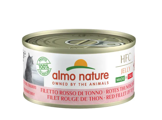almo-nature-hfc-jelly-p-t-e-chat-filet-thon-24x70g image 1
