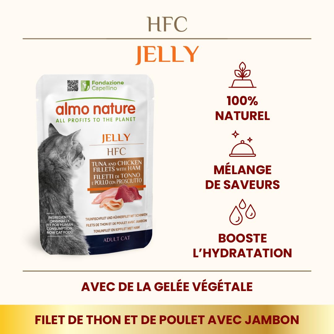 almo-nature-hfc-jelly-thon-poulet-jambon-sachet-chat-24x55-g image 2