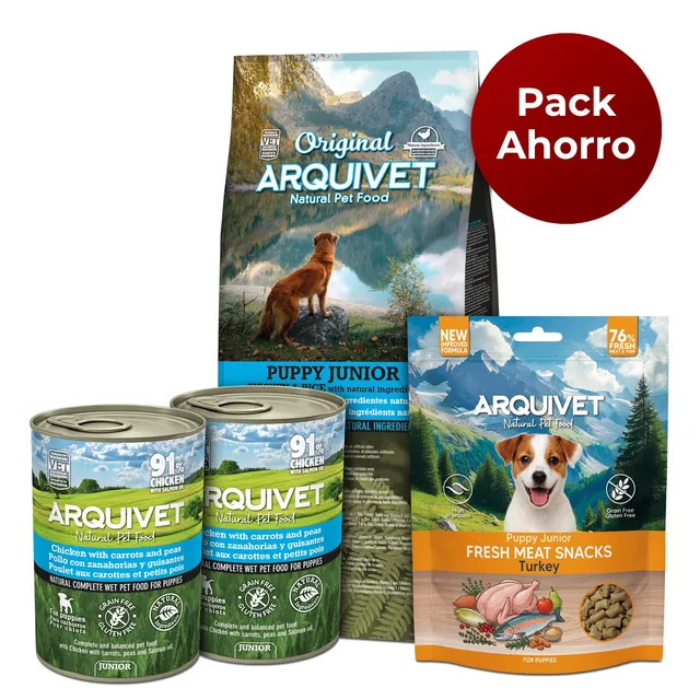 arquivet-original-pack-junior-chien-poulet-riz-12-kg-complet image 1