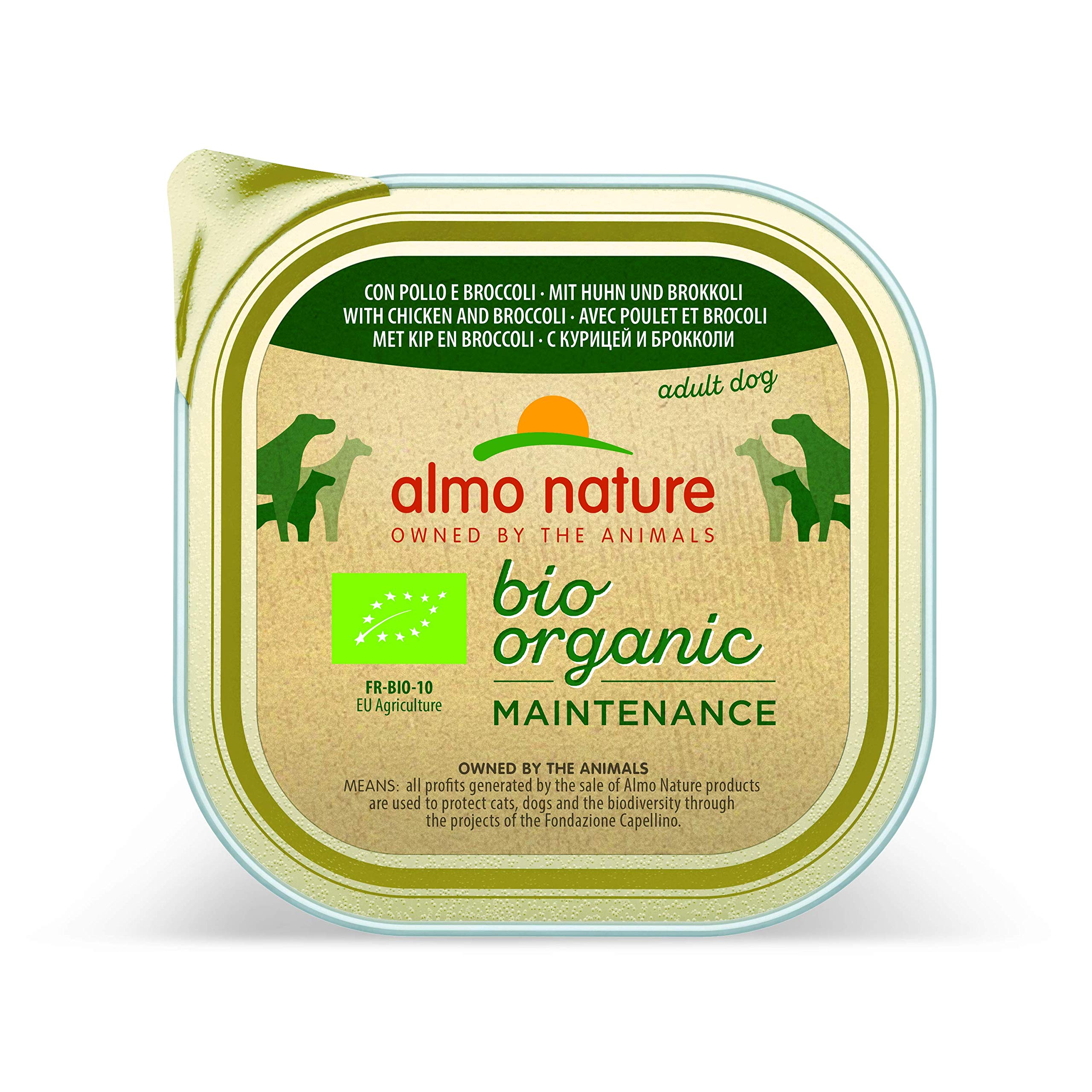 almo-nature-bio-organic-p-t-chien-poulet-l-gumes-300g-x9-bio image 3