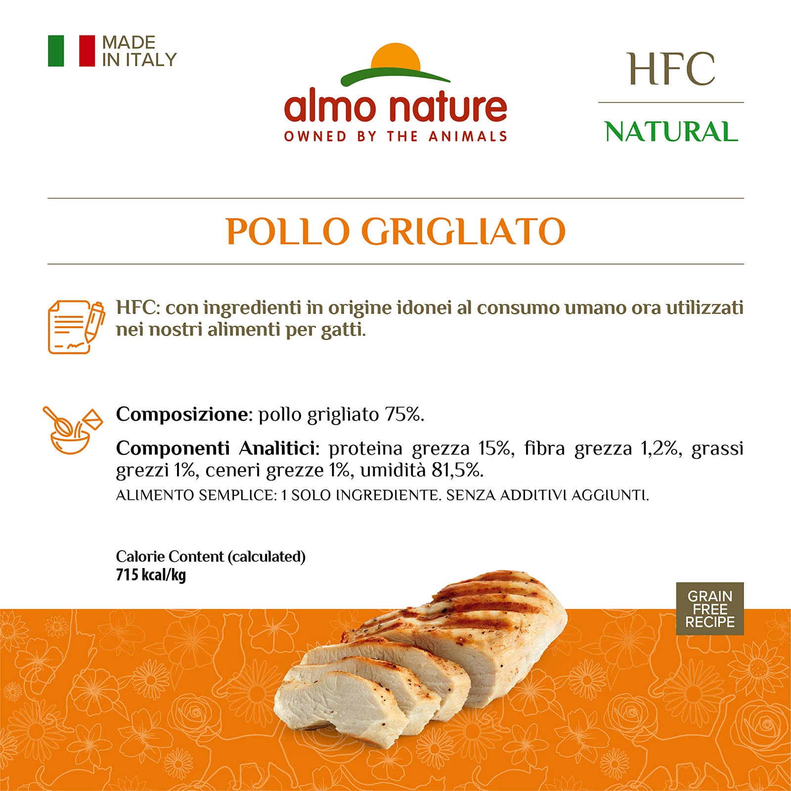almo-nature-hfc-natural-p-t-e-chat-poulet-grill-24x70g image 2