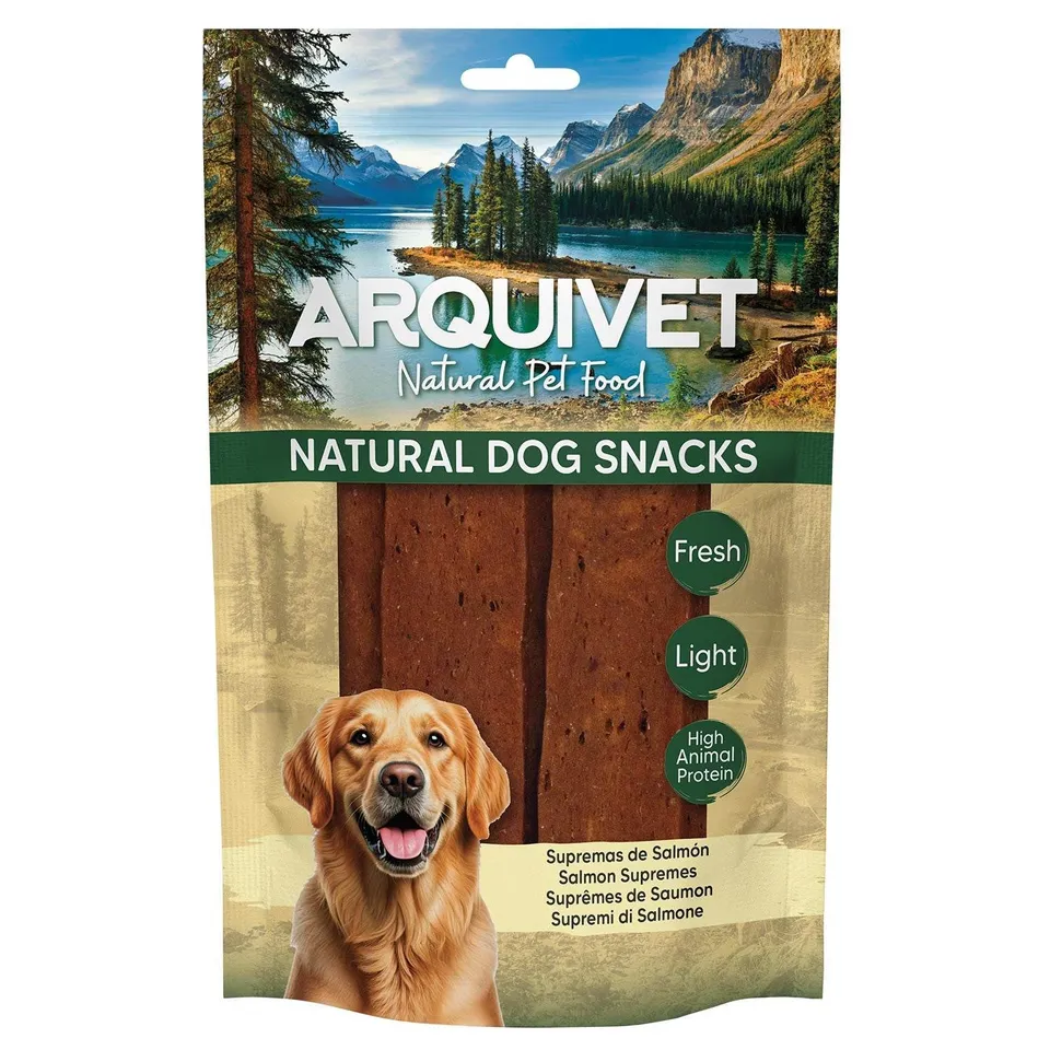 arquivet-supr-mes-saumon-snack-chien-100-g-prot-ines image 1
