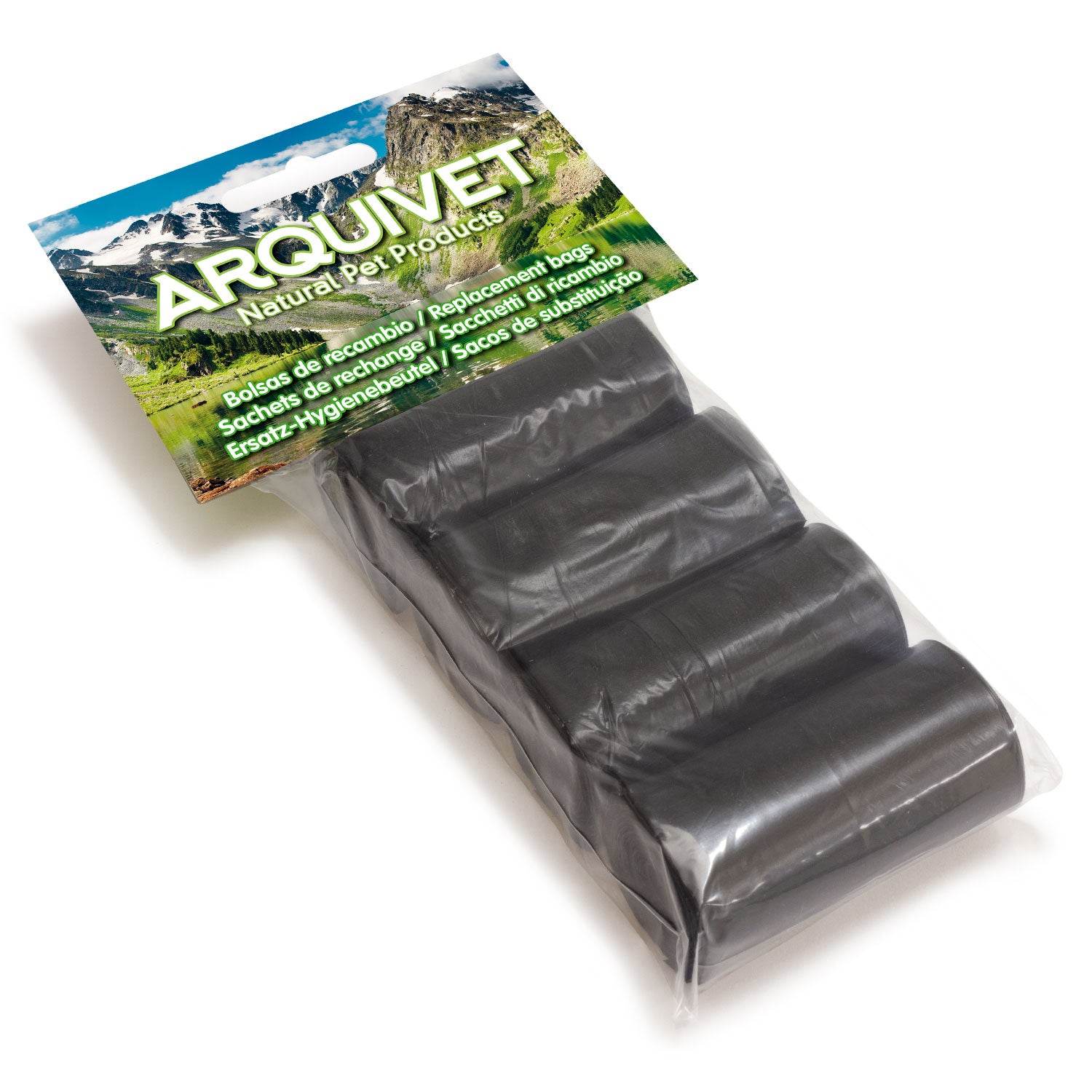 arquivet-sacs-hygi-niques-noirs-chien-4x15-sachets image 4