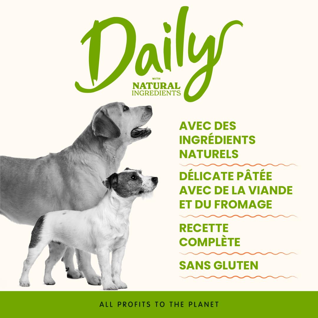 almo-nature-daily-poulet-jambon-fromage-p-t-e-chien-9x300g image 2