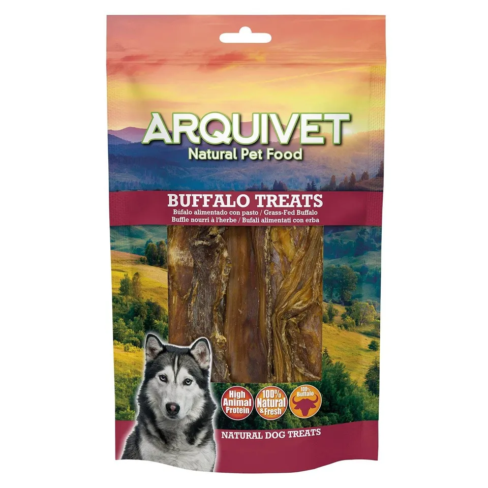 arquivet-esophagus-sticks-friandise-buffle-12-cm-5-pcs-60g image 1