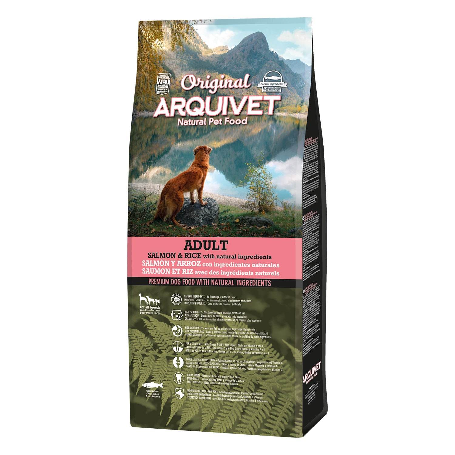 arquivet-original-pack-croquettes-chien-saumon-aqua-12-kg image 2