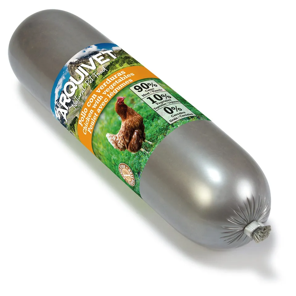 arquivet-dog-snacks-saucisse-poulet-l-gumes-500-g image 1