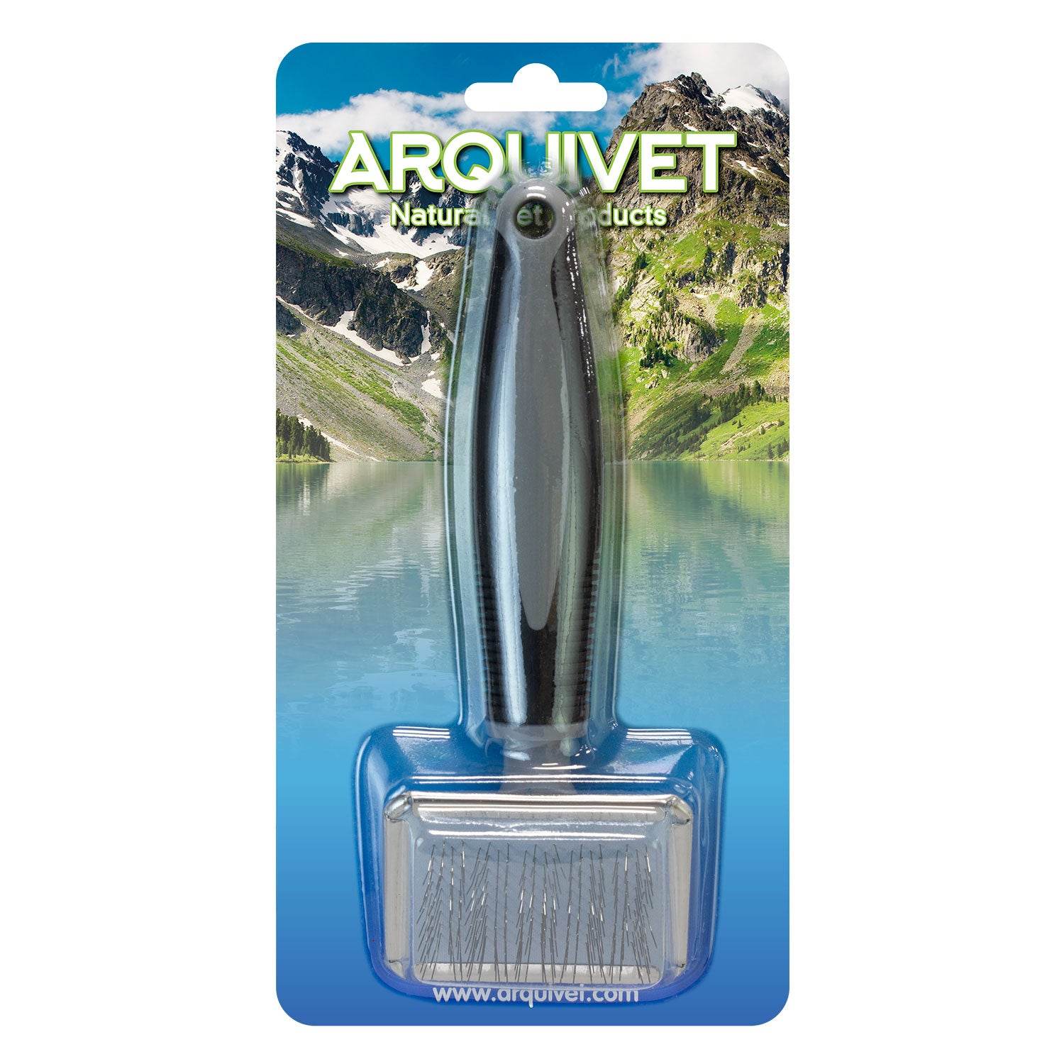 arquivet-carde-brosse-chien-picots-m-tal-16x6-5-cm image 2