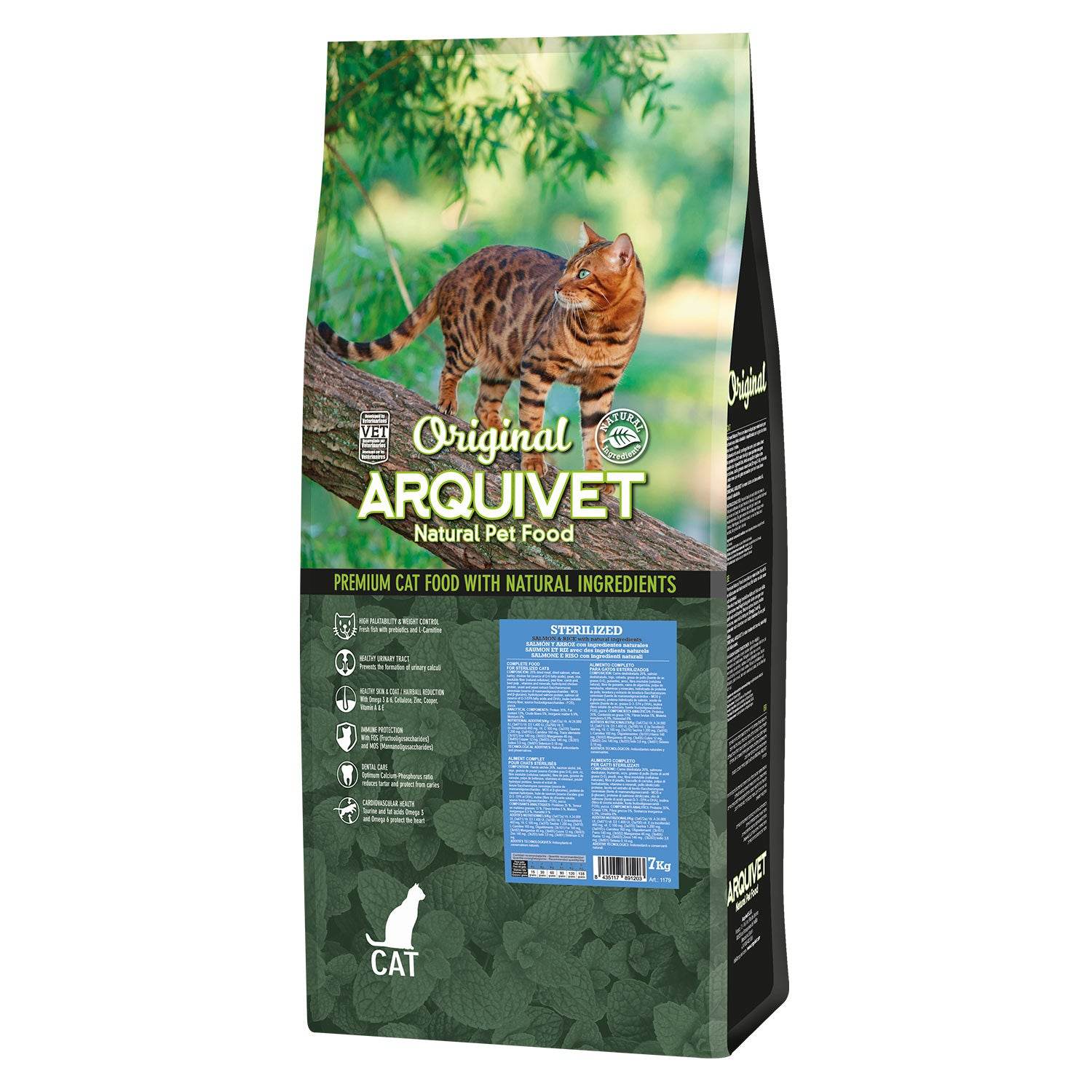 arquivet-original-croquettes-chat-saumon-riz-1-5-kg-st-rilis image 6