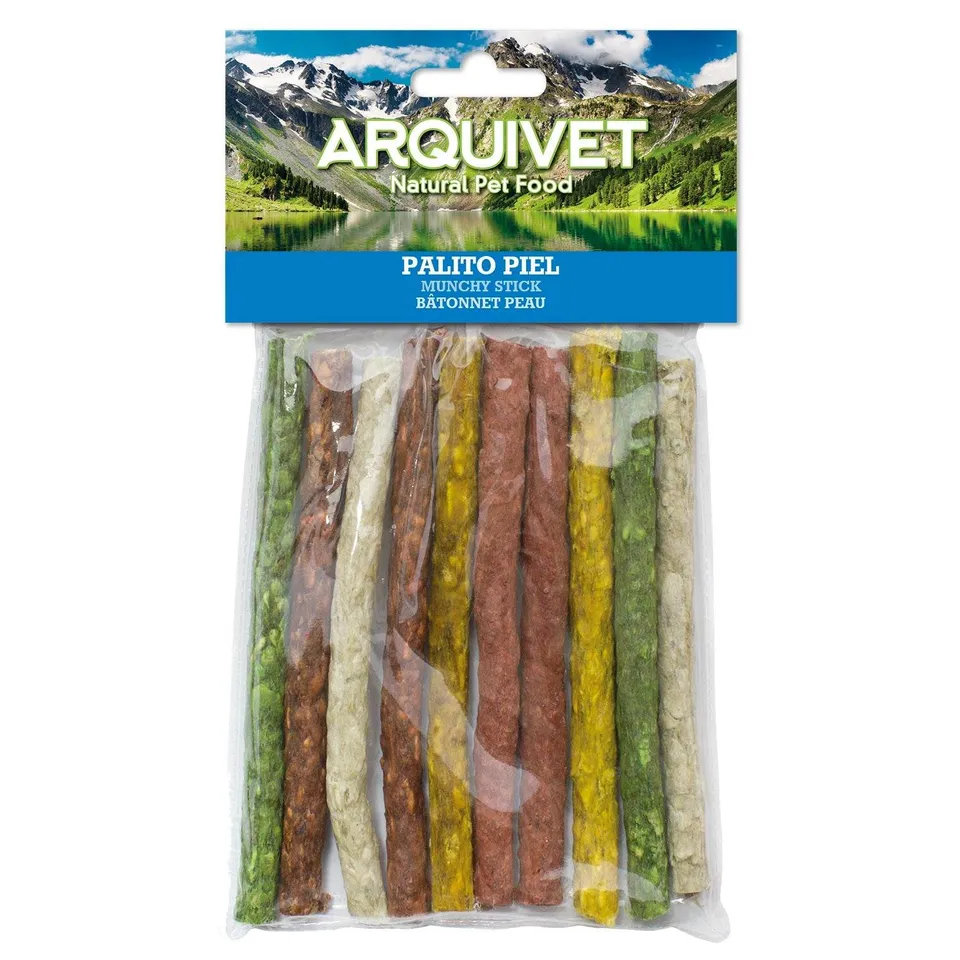 arquivet-b-tonnets-cuir-friandise-chien-12-cm-x10 image 1