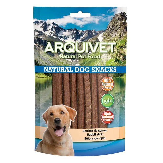 arquivet-barres-lapin-friandises-chien-light-100-g image 1