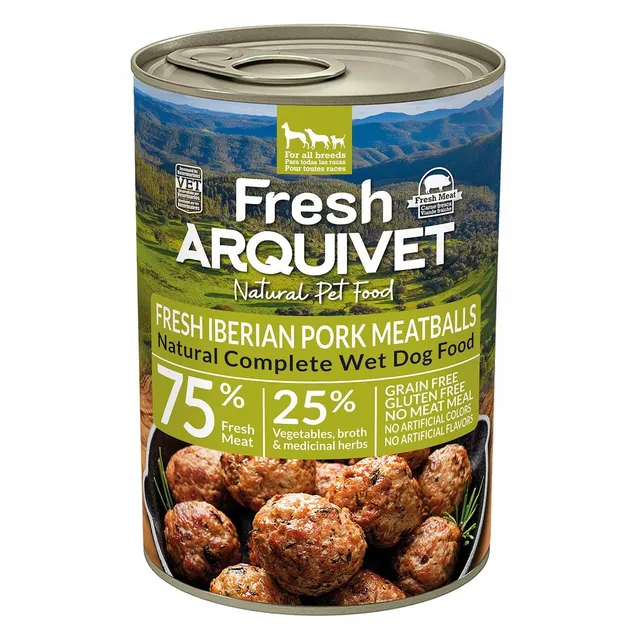 arquivet-boulettes-porc-ib-rique-chien-adulte-p-t-e-fra-che-400-g image 1